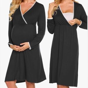 Maternity Nursing Nightgown